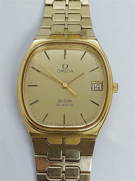 omega deville quartz 1332 price|omega quartz vintage.